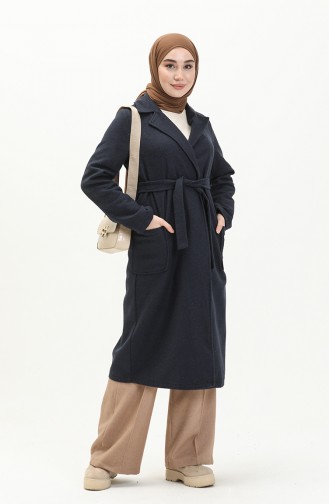 Navy Blue Coat 6035-07