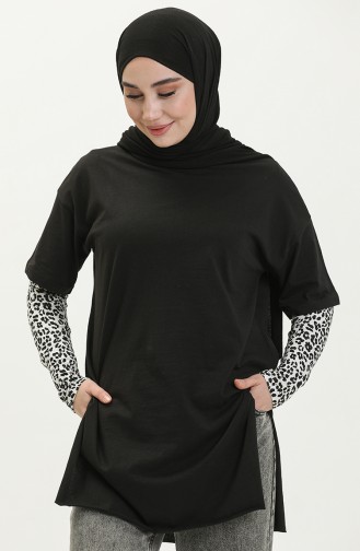 Black T-Shirts 4012-01