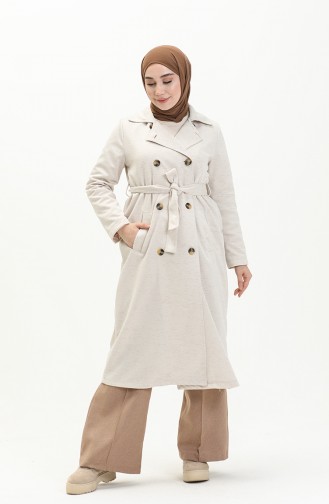 Ecru Trench Coats Models 6948-01