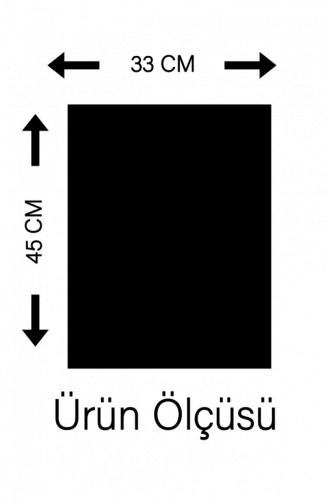 Rustik Tasarımlı Duvar Saati 33 X 45 Rdsmbx45 0034