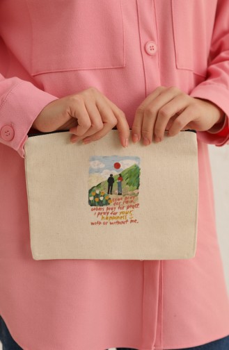 Çınar Multi-Purpose Cloth Bag 0688 Cream 0688