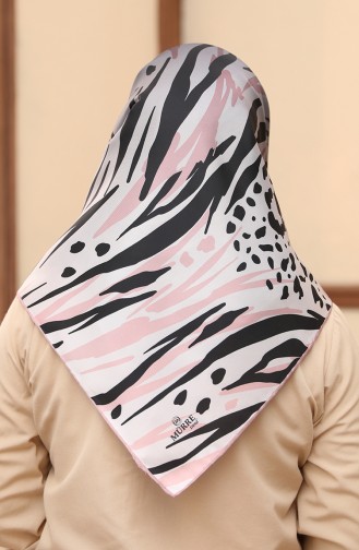 Patterned Twill Scarf 3007-04 Powder 3007-04