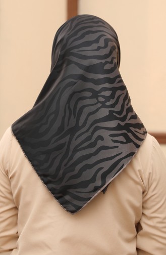 Patterned Twill Scarf 3007a-01 Camel 3007A-01
