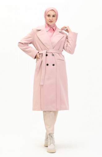 Dusty Rose Lange Jas 3776