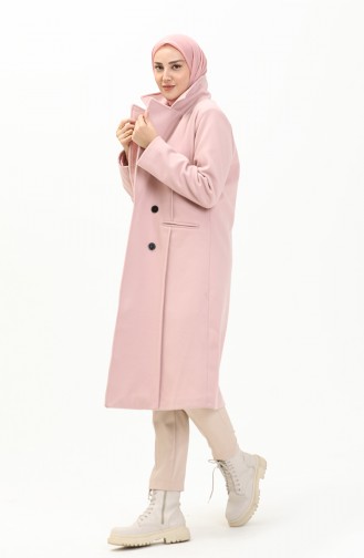 Dusty Rose Lange Jas 3776