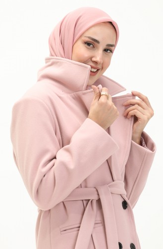 Dusty Rose Lange Jas 3776