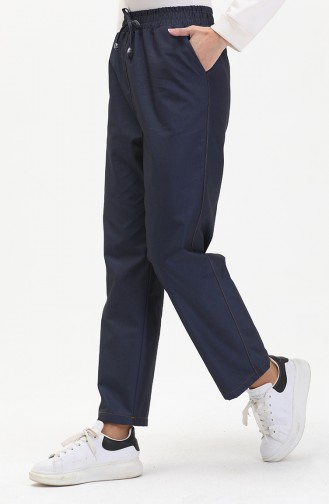 Pantalon avec Poche 3603B-04 Bleu Marine 3603B-04