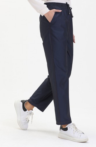 Pantalon avec Poche 3603B-04 Bleu Marine 3603B-04