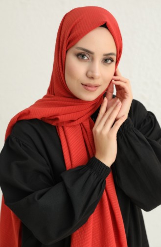 Karaca Shawl 80989-07 Claret Red 80989-07