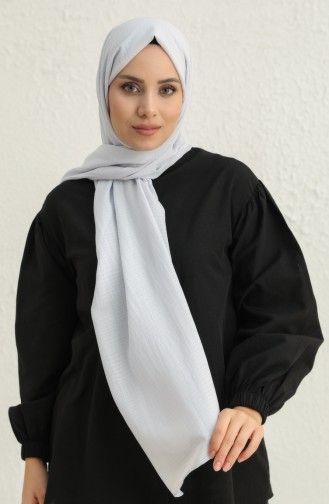 Karaca Shawl 80989-11 Silver 80989-11