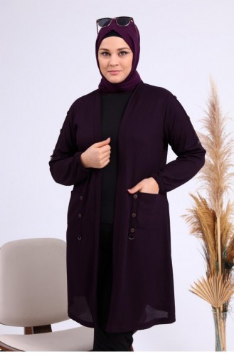 Gilets Plum 4969.Mürdüm