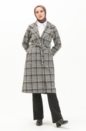 Patterned Cape 1086-02 Gray Brick Red 1086-02