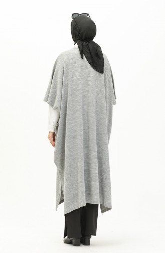 Gray Poncho 3265-08