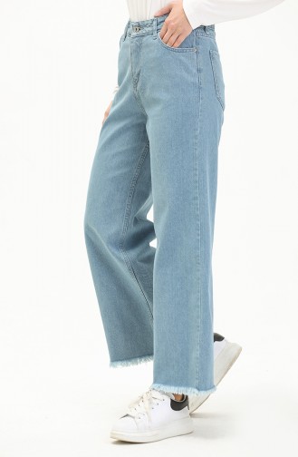 Jeansblau Hose 7525-01