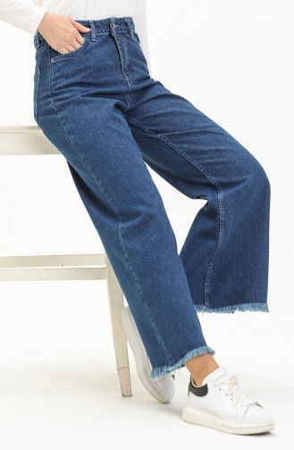 Navy Blue Broek 7525-02