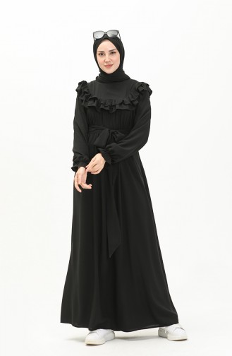 Oyya Cotton Viscose Dress 238465-01 Black 238465-01