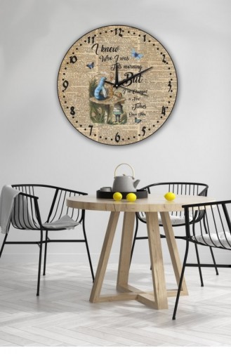 Retro Tasarımlı Duvar Saati 40 X 40 Mbolddsx40 0705