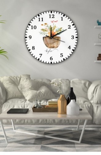 Retro Tasarımlı Duvar Saati 40 X 40 Mbolddsx40 0816
