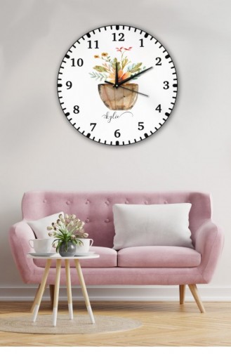 Retro Tasarımlı Duvar Saati 40 X 40 Mbolddsx40 0816