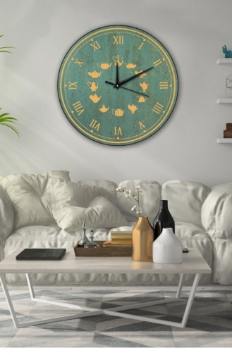 Retro Tasarımlı Duvar Saati 40 X 40 Mbolddsx40 0953