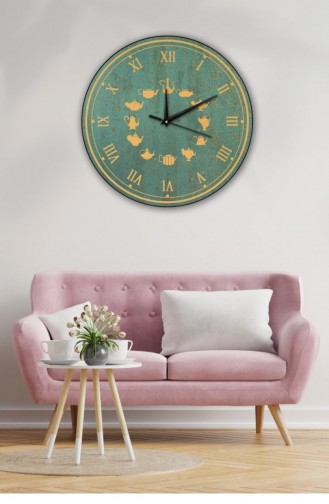 Retro Tasarımlı Duvar Saati 40 X 40 Mbolddsx40 0953
