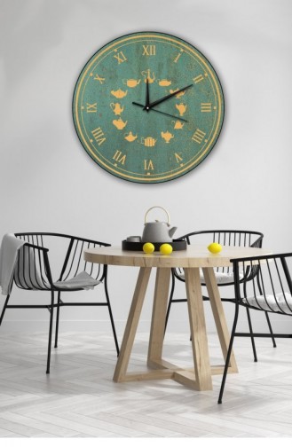 Retro Tasarımlı Duvar Saati 40 X 40 Mbolddsx40 0953