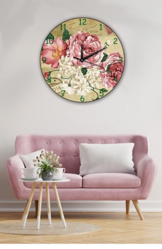 Retro Tasarımlı Duvar Saati 40 X 40 Mbolddsx40 1015