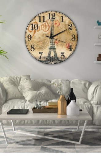 Retro Tasarımlı Duvar Saati 45 X 45 Mbolddsx45 0735
