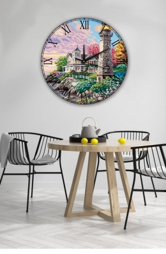 Retro Tasarımlı Duvar Saati 45 X 45 Mbolddsx45 1036