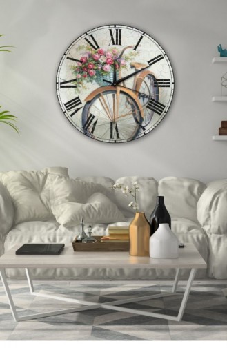 Retro Tasarımlı Duvar Saati 50 X 50 Mbolddsx50 0047