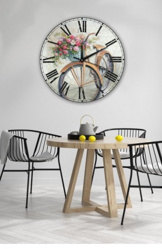 Retro Tasarımlı Duvar Saati 50 X 50 Mbolddsx50 0047