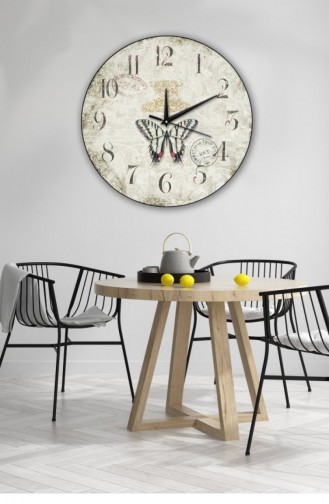Retro Tasarımlı Duvar Saati 50 X 50 Mbolddsx50 0052
