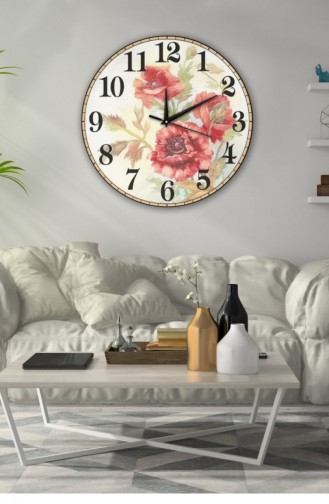 Retro Tasarımlı Duvar Saati 50 X 50 Mbolddsx50 0135