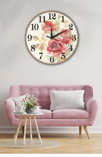 Retro Tasarımlı Duvar Saati 50 X 50 Mbolddsx50 0135