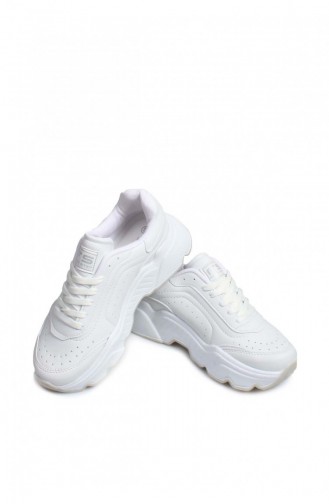 Kadın Sneaker Ayakkabı 666Za146 Beyaz