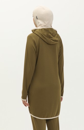 Zippered Track Top FDSPR-T.507.119 Khaki 507.119