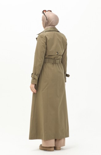 Khaki Trench Coats Models 6951-05