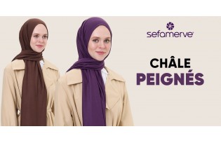 Sefamerve Châle Peigné