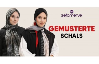 Gemusterte Schals