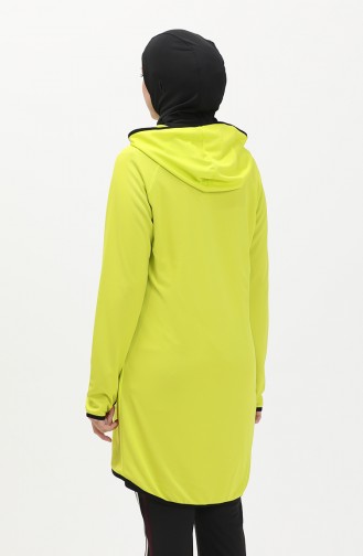 Zippered Track Top FDSPR-T.507.17 Neon Yellow 507.17