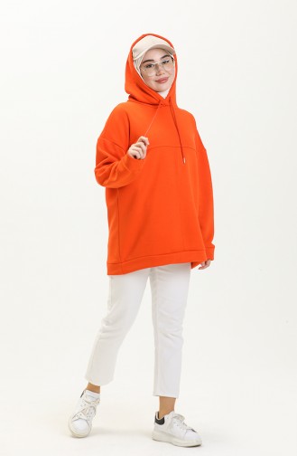 Orange Sweatshirt 0255-04