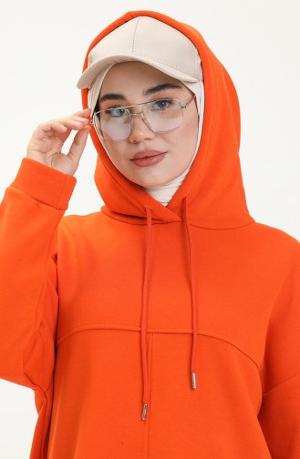 Orange Sweatshirt 0255-04