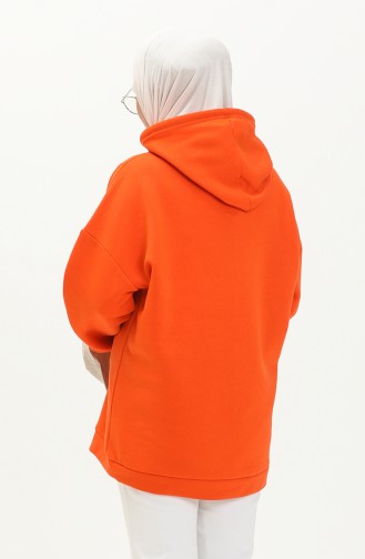 Orange Sweatshirt 0255-04