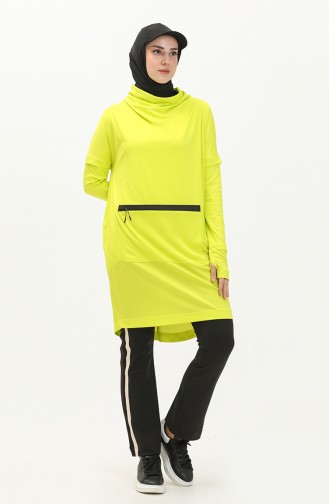 Active Sports Top FDSPR-T.501.17 Neon Yellow 501.17