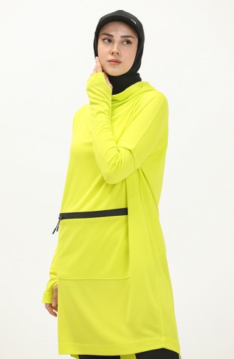 Active Sports Top FDSPR-T.501.17 Neon Yellow 501.17