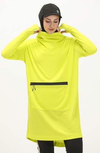 Active Sports Top FDSPR-T.501.17 Neon Yellow 501.17