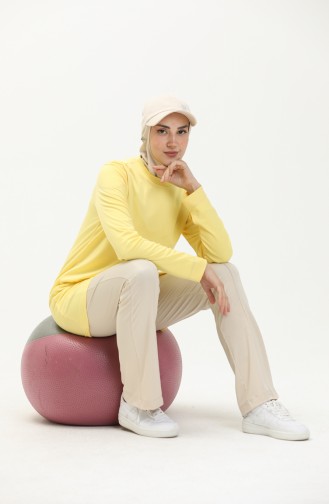Aktif Spor Üst Giyim FD-T.603.82 Sarı