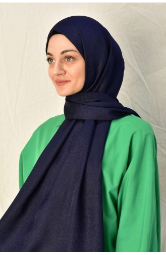 شال أزرق كحلي 000054-14