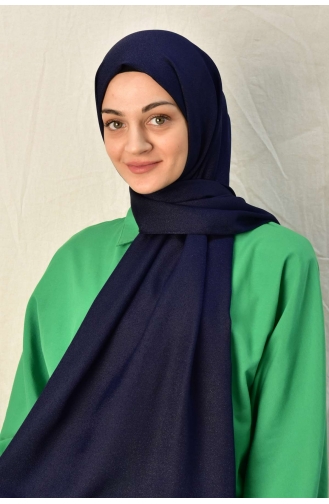 شال أزرق كحلي 000054-14