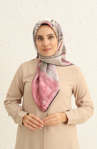 Écharpe Cristal à Motifs 2002-08 Rose 2002-08
